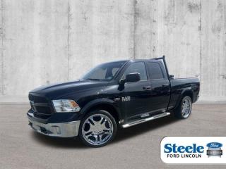 Recent Arrival!Odometer is 17649 kilometers below market average!Black Clearcoat2014 Ram 1500 Outdoorsman4WD 8-Speed Automatic HEMI 5.7L V8 Multi Displacement VVTVALUE MARKET PRICING!!.ALL CREDIT APPLICATIONS ACCEPTED! ESTABLISH OR REBUILD YOUR CREDIT HERE. APPLY AT https://steeleadvantagefinancing.com/6198 We know that you have high expectations in your car search in Halifax. So if youre in the market for a pre-owned vehicle that undergoes our exclusive inspection protocol, stop by Steele Ford Lincoln. Were confident we have the right vehicle for you. Here at Steele Ford Lincoln, we enjoy the challenge of meeting and exceeding customer expectations in all things automotive.