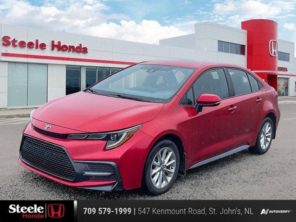 Used 2020 Toyota Corolla SE for Sale in St. John's, Newfoundland and Labrador