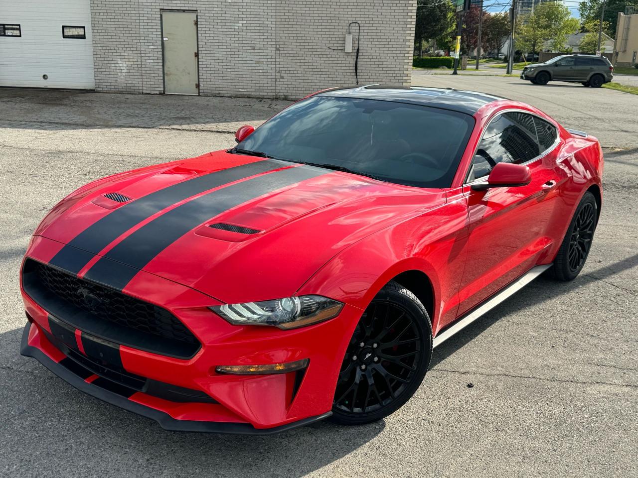 *ECOBOOST* *LOW LOW KMS * BRAND NEW BRAKES AND TIRES* CERTIFIED* * *BLUETOOTH* *BACKUP CAMERA*<div><br></div><div><br></div><div>| Next day delivery available | Carproof Verified Clean Title Car</div><div><br></div><div>Year: 2019</div><div>Make: mustang</div><div>Model: ecoboost </div><div>Kms: 81,719</div><div>Price: 24,880$</div><div><br></div><div>Sport empire cars </div><div>Don’t miss your chance of getting into this gorgeous coupe. Up for sale is the eye catching 2019 mustang ecoboost with only 81,719KMS!! For the low price of $24,880+HST and licensing. Vehicle is being sold SAFETY CERTIFIED§!!! Professionally detailed safety certified ready to go! Vehicle is in great shape. Car is equipped with numerous attractive features such as back up camera, heated seats push button start, cruise control and much more!! Perfect combination of reliability and luxury!</div>