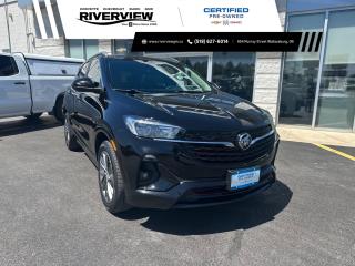 <p><span style=font-size:14px>Just arrived on our preowned lot is this 2021 Buick Encore GX Select-Sport Touring in Ebony Twilight Metallic! No Accidents!</span></p>

<p><span style=font-size:14px>The 2021 Buick Encore GX Sport Touring embodies the perfect blend of style, performance, and versatility. With its sleek design and sporty accents, this compact SUV stands out on the road. Equipped with advanced technology features and a comfortable interior, it offers a smooth and enjoyable driving experience. Whether navigating city streets or embarking on a weekend adventure, this SUV delivers on both style and substance.</span></p>

<p><span style=font-size:14px>Comes equipped with cloth upholstery, navigation system, heated front seats, a touchscreen display, keyless entry, rear view camera with rear park assist, steering wheel audio controls, front bucket seats, moonroof, roof rack rails, automatic lights, HD surround vision, lane departure warning with lane keep assist, and so much more!</span></p>

<p><span style=font-size:14px>Call and book your appointment today!</span></p>
<p><span style=font-size:12px><span style=font-family:Arial,Helvetica,sans-serif><strong>Certified Pre-Owned</strong> vehicles go through a 150+ point inspection and are reconditioned to the highest standards. They include a 3 month/5,000km dealer certified warranty with 24 hour roadside assistance, exchange privileged within first 30 days/2,500km and a 3 month free trial of SiriusXM radio (when vehicle is equipped). Verify with dealer for all vehicle features.</span></span></p>

<p><span style=font-size:12px><span style=font-family:Arial,Helvetica,sans-serif>All our vehicles are <strong>Market Value Priced</strong> which provides you with the most competitive prices on all our pre-owned vehicles, all the time. </span></span></p>

<p><span style=font-size:12px><span style=font-family:Arial,Helvetica,sans-serif><strong><span style=background-color:white><span style=color:black>**All advertised pricing is for financing purchases, all-cash purchases will have a surcharge.</span></span></strong><span style=background-color:white><span style=color:black> Surcharge rates based on the selling price $0-$29,999 = $1,000 and $30,000+ = $2,000. </span></span></span></span></p>

<p><span style=font-size:12px><span style=font-family:Arial,Helvetica,sans-serif><strong>*4.99% Financing</strong> available OAC on select pre-owned vehicles up to 24 months, 6.49% for 36-48 months, 6.99% for 60-84 months.(2019-2025MY Encore, Envision, Enclave, Verano, Regal, LaCrosse, Cruze, Equinox, Spark, Sonic, Malibu, Impala, Trax, Blazer, Traverse, Volt, Bolt, Camaro, Corvette, Silverado, Colorado, Tahoe, Suburban, Terrain, Acadia, Sierra, Canyon, Yukon/XL).</span></span></p>

<p><span style=font-size:12px><span style=font-family:Arial,Helvetica,sans-serif>Visit us today at 854 Murray Street, Wallaceburg ON or contact us at 519-627-6014 or 1-800-828-0985.</span></span></p>

<p> </p>