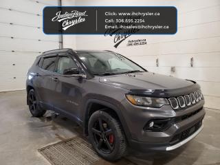 Used 2022 Jeep Compass Limited Dual Pane Sunroof - Leather Interior for sale in Indian Head, SK