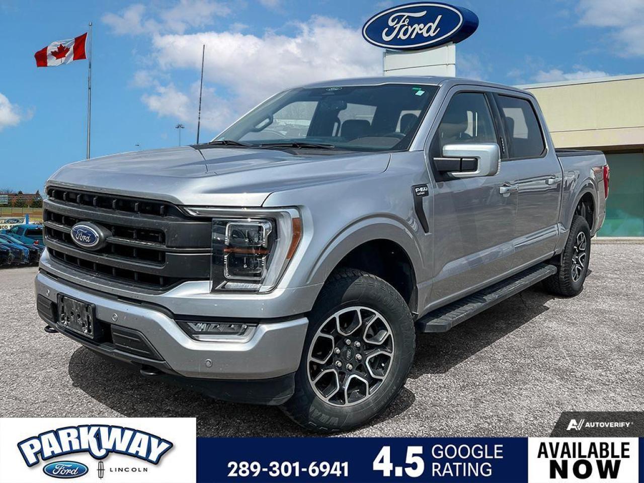 Used 2022 Ford F-150 Lariat ONE OWNER FX4 PKG 3.5L ECOBOOST ENGINE for Sale in Waterloo, Ontario