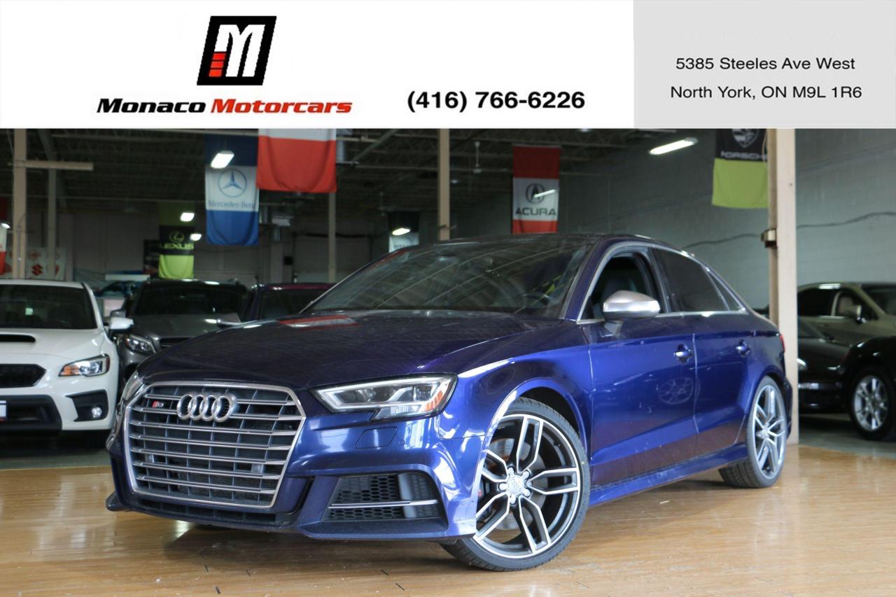 Used 2018 Audi S3 PROGRESSIV - 292 HP|CAMERA|SUNROOF|DYNAMIC MODE for sale in North York, ON