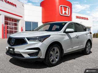 Used 2020 Acura RDX Platinum Elite Locally Owned for sale in Winnipeg, MB