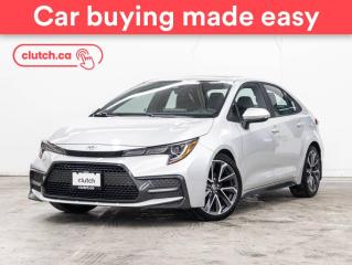 Used 2020 Toyota Corolla XSE w/ Apple CarPlay, Rearview Cam, Bluetooth for sale in Toronto, ON