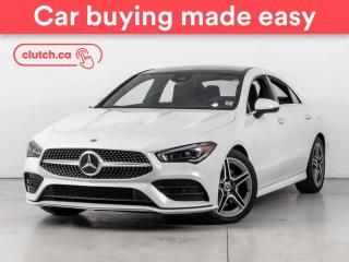 Used 2021 Mercedes-Benz CLA-Class 250 4Matic AWD w/ Moonroof, Nav, Leather for sale in Bedford, NS