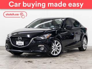 Used 2015 Mazda MAZDA3 GT w/ Rearview Cam, Bluetooth, Dual Zone A/C for sale in Toronto, ON