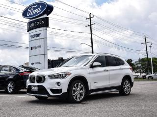 Drive Into Luxury and Performance with the 2018 BMW X1 xDrive28i! 

Unleash the thrill of the open road with the 2018 BMW X1 xDrive28i, the epitome of luxury and performance in the compact SUV segment. Crafted with precision engineering and iconic BMW design, this vehicle offers an unparalleled driving experience that sets new standards in its class.

Performance Redefined:
Experience the power of the 2.0-liter TwinPower Turbo inline 4-cylinder engine, delivering an impressive 228 horsepower and 258 lb-ft of torque. Paired with the renowned xDrive all-wheel-drive system, every journey becomes an exhilarating adventure, whether navigating city streets or conquering rugged terrain.

Dynamic Handling:
Corner with confidence and precision thanks to the X1s responsive handling and finely-tuned suspension system. Whether taking tight curves or cruising down the highway, the X1 offers a driving experience thats as exhilarating as it is comfortable.

Luxurious Comfort:
Step inside the cabin and indulge in luxury at every turn. Premium materials and meticulous craftsmanship adorn every surface, creating an ambiance of sophistication and refinement. With spacious seating for five and ample cargo space, the X1 is designed to accommodate your every need, whether its a weekend getaway or a daily commute.

Cutting-Edge Technology:
Stay connected and in control with the latest in automotive technology. The BMW X1 comes equipped with an intuitive infotainment system featuring a high-resolution touchscreen display, Bluetooth connectivity, and navigation system. Plus, with advanced safety features like lane departure warning and automatic emergency braking, you can drive with peace of mind knowing youre protected on every journey.

Own the Road in Style:
With its sleek exterior design and signature BMW kidney grille, the 2018 X1 xDrive28i commands attention wherever it goes. Whether parked curbside or cruising down the boulevard, this vehicle exudes confidence and sophistication, making a bold statement with every mile.

Dont miss your chance to experience the ultimate blend of luxury, performance, and versatility. Visit your nearest BMW dealership today and test drive the 2018 BMW X1 xDrive28i. Your next adventure awaits!

<br><br>Special Sale price listed is available to finance purchases only on approved credit. Price of vehicle may differ with other forms of payment.<br><br> ***3 month comprehensive warranty included on vehicles under ten years old and with less than 160,000KM<br><br>We use no hassle no haggle live market pricing!  Save money and time. <br>All prices shown include all fees. Reconditioning and Full Detailing. Taxes and Licensing extra. <br><br>All Pre-Owned vehicles come standard with one key. If we received additional keys from the previous owner they will be with the vehicle upon delivery at no cost. Additional keys may be purchased at customers requested and expense. <br><br>Book your appointment today!<br>