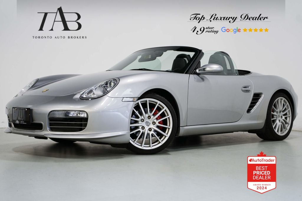 Used 2008 Porsche Boxster RS 60 SPYDER LIMITED EDITON 6 SPEED for Sale in Vaughan, Ontario