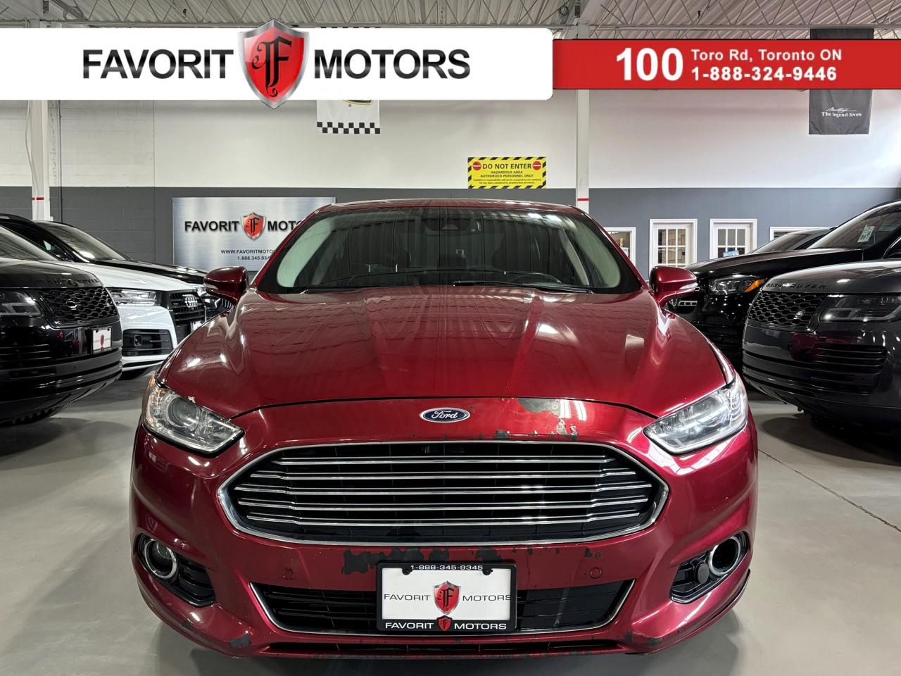 Used 2015 Ford Fusion Titanium AWD|ECOBOOST|NAV|LEATHER|PARKASSIST|CAM|+ for sale in North York, ON