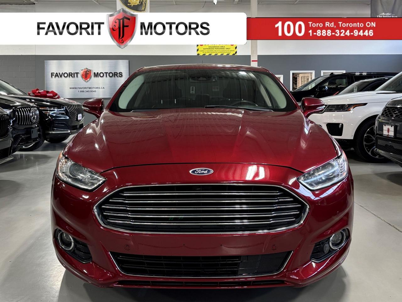 Used 2015 Ford Fusion Titanium AWD|ECOBOOST|NAV|LEATHER|PARKASSIST|CAM|+ for sale in North York, ON