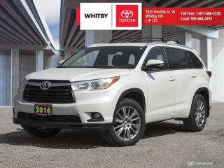 Used 2016 Toyota Highlander XLE for sale in Whitby, ON