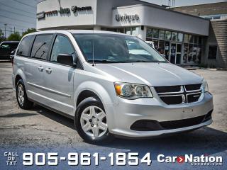 Used 2012 Dodge Grand Caravan SE| LOW KM'S| LOCAL TRADE| DUAL CLIMATE CONTROL| for sale in Burlington, ON
