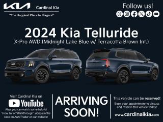 New 2024 Kia Telluride X-Pro AWD w/ Terracotta Brown Interior for sale in Niagara Falls, ON
