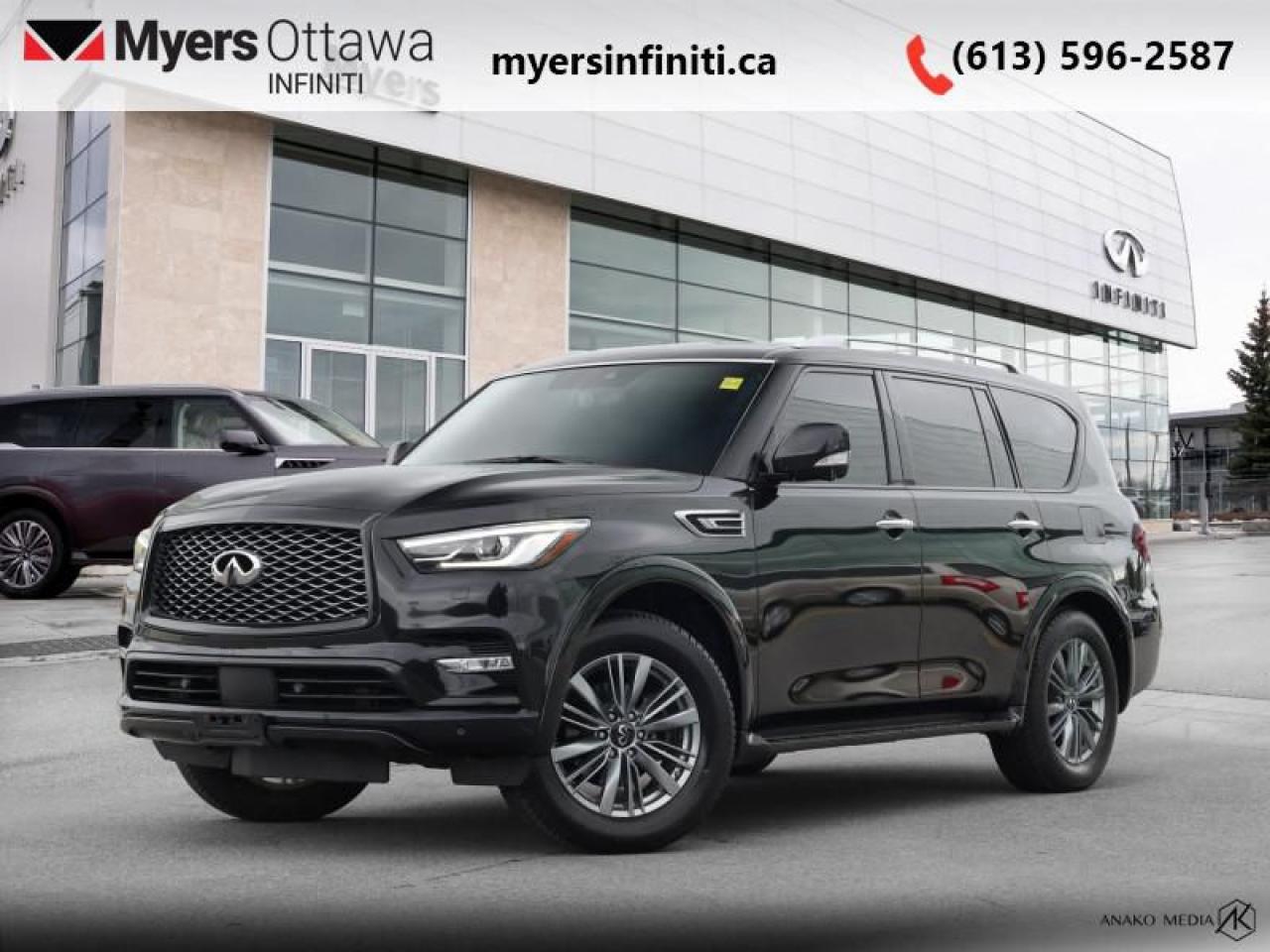 Used 2022 Infiniti QX80 LUXE  - Sunroof -  Leather Seats for sale in Ottawa, ON