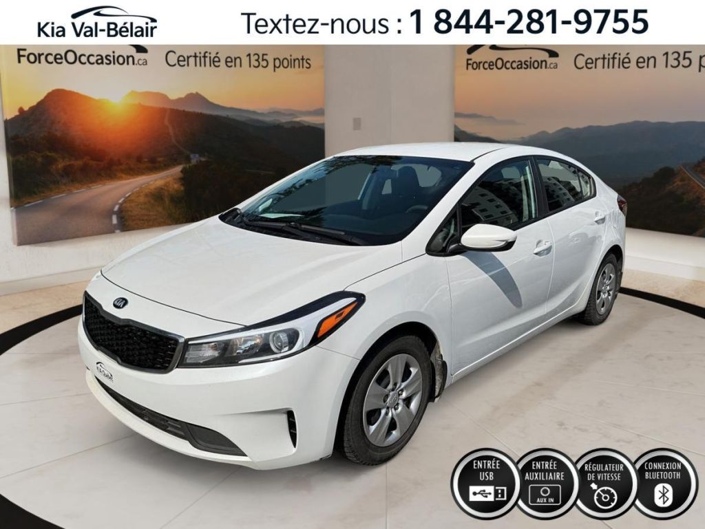 Used 2017 Kia Forte LX BLUETOOTH*CRUISE*AUX*USB* for Sale in Québec, Quebec