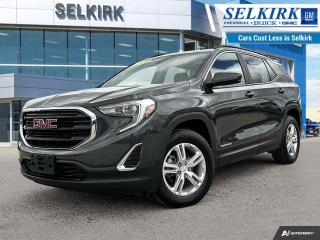 <b>Heated Seats,  Remote Start,  Aluminum Wheels,  Lane Keep Assist,  Forward Collision Alert!</b><br> <br>    If youre in the market for a compact SUV, this GMC Terrain is worth strong consideration due to its modern look and sophisticated engineering. This  2021 GMC Terrain is fresh on our lot in Selkirk. <br> <br>The GMC Terrain is a refined and comfortable compact SUV, designed with relentless engineering and modern technology. The interior has a clean design, with upscale materials like soft-touch surfaces and premium trim. The Terrain also offers plenty of cargo room behind the backseat and 63.3 cubic feet with the backseat folded. Quiet, spacious and comfortable, this Terrain is exactly what youd expect from the Professional Grade SUV! This  SUV has 50,959 kms. Its  graphite gray metallic in colour  . It has a 9 speed automatic transmission and is powered by a  170HP 1.5L 4 Cylinder Engine.  This unit has some remaining factory warranty for added peace of mind. <br> <br> Our Terrains trim level is SLE. This amazing crossover comes with some impressive features such as heated front seats, a colour touchscreen infotainment system featuring Apple CarPlay, Android Auto and SiriusXM plus its also 4G LTE hotspot capable. This Terrain SLE also includes lane keep assist with lane departure warning, forward collision alert, Teen Driver technology, a remote engine starter, a rear vision camera, LED signature lighting, StabiliTrak with hill decent control, a leather-wrapped steering wheel with audio and cruise controls, a power driver seat and a 60/40 split-folding rear seat to make hauling larger items a breeze. This vehicle has been upgraded with the following features: Heated Seats,  Remote Start,  Aluminum Wheels,  Lane Keep Assist,  Forward Collision Alert,  Rear View Camera,  Android Auto. <br> <br>To apply right now for financing use this link : <a href=https://www.selkirkchevrolet.com/pre-qualify-for-financing/ target=_blank>https://www.selkirkchevrolet.com/pre-qualify-for-financing/</a><br><br> <br/><br>Selkirk Chevrolet Buick GMC Ltd carries an impressive selection of new and pre-owned cars, crossovers and SUVs. No matter what vehicle you might have in mind, weve got the perfect fit for you. If youre looking to lease your next vehicle or finance it, we have competitive specials for you. We also have an extensive collection of quality pre-owned and certified vehicles at affordable prices. Winnipeg GMC, Chevrolet and Buick shoppers can visit us in Selkirk for all their automotive needs today! We are located at 1010 MANITOBA AVE SELKIRK, MB R1A 3T7 or via phone at 204-482-1010.<br> Come by and check out our fleet of 80+ used cars and trucks and 180+ new cars and trucks for sale in Selkirk.  o~o