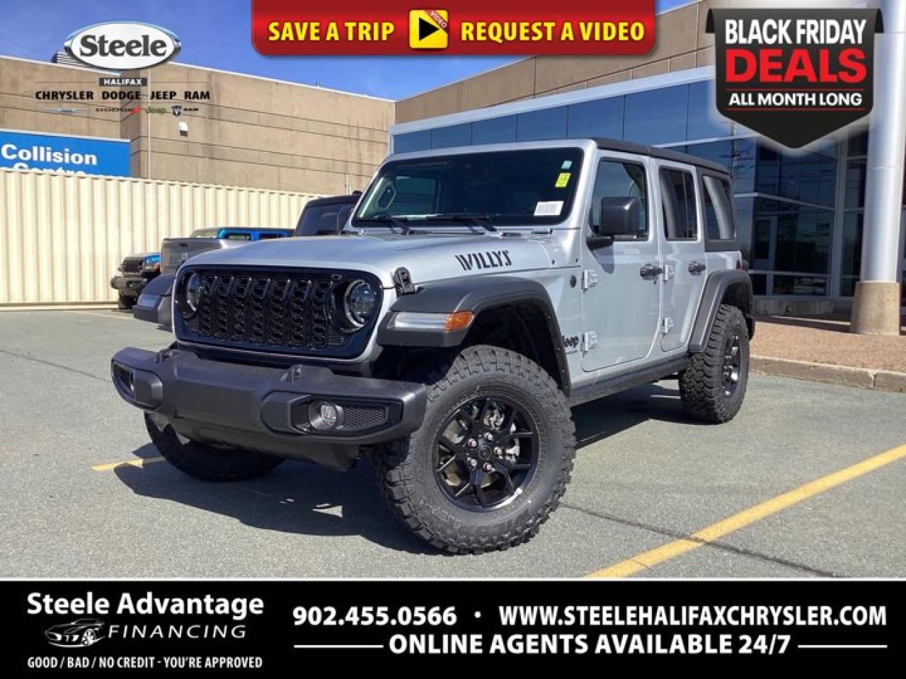 New 2024 Jeep Wrangler Willys for sale in Halifax, NS