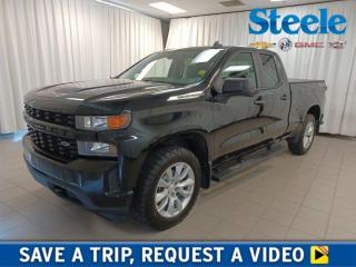 Our tough 2020 Chevrolet Silverado 1500 Custom Double Cab 4X4 is at your service in Black! Powered by a 5.3 Litre EcoTec3 V6 generating 355hp paired to a 6 Speed Automatic transmission with tow/haul mode for easy pulling. This Four Wheel Drive truck rides with calm composure on the job or on the town, plus it returns approximately 11.8L/100km on the highway. Rugged and handsome, our Silverado shows off a bold grille, high-strength steel bed, locking tailgate, body-colored bumpers, and 20-inch alloy wheels. Climb inside our no-nonsense Custom cabin to appreciate the quiet ride and thoughtfully designed layout with supportive cloth seats, a tilt-adjustable steering wheel, air conditioning, power accessories, remote start, and Chevrolet Infotainment 3 technology. Rely on that setup for a 7-inch touchscreen, WiFi compatibility, Apple CarPlay/Android Auto, Bluetooth, and a six-speaker sound system to stay connected. Smart storage is on board as well to make your life even easier! Chevrolet provides priceless peace of mind and security with Stabilitrak, ABS, daytime running lamps, a rearview camera, Teen Driver, and plenty of airbags. Eager to play and plenty strong for work, our Silverado 1500 Custom is a top-notch truck for taking on more! Save this Page and Call for Availability. We Know You Will Enjoy Your Test Drive Towards Ownership! Steele Chevrolet Atlantic Canadas Premier Pre-Owned Super Center. Being a GM Certified Pre-Owned vehicle ensures this unit has been fully inspected fully detailed serviced up to date and brought up to Certified standards. Market value priced for immediate delivery and ready to roll so if this is your next new to your vehicle do not hesitate. Youve dealt with all the rest now get ready to deal with the BEST! Steele Chevrolet Buick GMC Cadillac (902) 434-4100 Metros Premier Credit Specialist Team Good/Bad/New Credit? Divorce? Self-Employed?