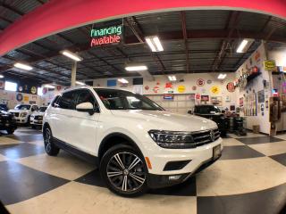 Used 2018 Volkswagen Tiguan HIGHLINE AWD LEATHER PAN/ROOF NAVI BACKUP CAMERA for sale in North York, ON