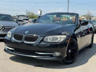 Used 2011 BMW 3 Series 328I CONVERTIBLE / CLEAN CARFAX / BLACK WHEELS for sale in Bolton, ON