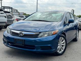 Used 2012 Honda Civic EX-L / LEATHER / NAV / SUNROOF / ALLOYS for sale in Bolton, ON