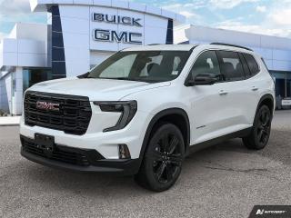 New 2024 GMC Acadia ELEVATION for sale in Winnipeg, MB