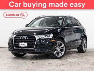 Used 2018 Audi Q3 Progressiv AWD w/ Rearview Cam, Bluetooth, Dual Zone A/C for sale in Bedford, NS