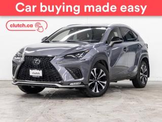 Used 2019 Lexus NX 300 F Sport AWD w/ Rearview Cam, Bluetooth, Nav for sale in Toronto, ON