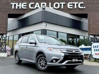 Used 2018 Mitsubishi Outlander Phev GT HYBRID!! APPLE CARPLAY/ANDROID AUTO, HEATED LEATHER SEATS/STEERING WHEEL, SIRIUS XM, MOONROOF, BACK UP CAM!! for sale in Sudbury, ON