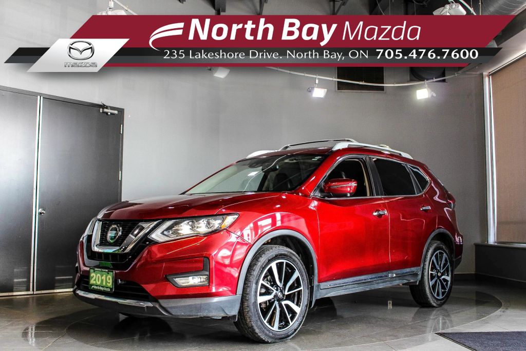 Used 2019 Nissan Rogue SL HEATED SEATS/WHEEL - BOSE AUDIO - LEATHER UPHOLSTERY - ROOF RAILS/CROSSBARS for Sale in North Bay, Ontario