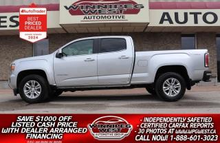 Used 2019 GMC Canyon SLE PREMIUM 4X4 CREW CAB, LOADED/SHOWS AS NEW! for sale in Headingley, MB