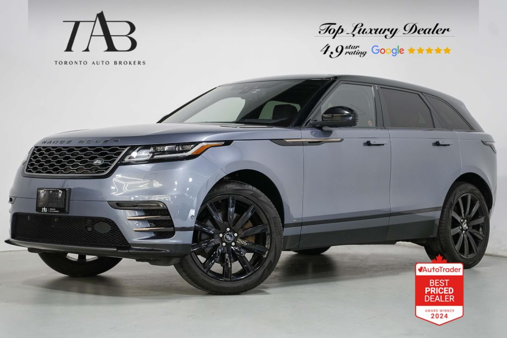 Used 2019 Land Rover Range Rover Velar P300 R-DYNAMIC HSE HUD MASSAGE 21 IN WHEELS for Sale in Vaughan, Ontario