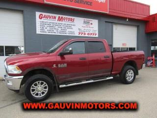Used 2013 RAM 3500 SLT Crew, Cummins Diesel, Loaded, Priced to Sell for sale in Swift Current, SK