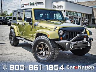 Used 2008 Jeep Wrangler Sahara 4x4| AS-TRADED| UPGRADED RIMS & TIRES| for sale in Burlington, ON