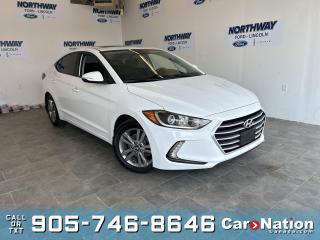 Used 2018 Hyundai Elantra SE | TOUCHSCREEN | REAR CAM | SUNROOF for sale in Brantford, ON