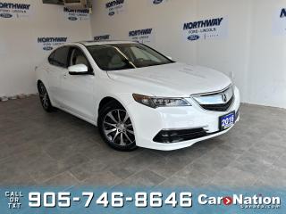 Used 2016 Acura TLX TECH | LEATHER | SUNROOF | NAV  | ONLY 38,466KM! for sale in Brantford, ON