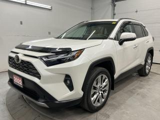 Used 2022 Toyota RAV4 LIMITED AWD| SUNROOF | HTD LEATHER | 360 CAM | NAV for sale in Ottawa, ON