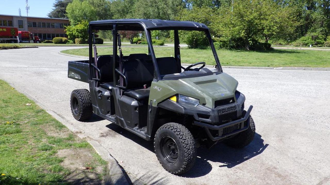 2016 Polaris Ranger 570 Crew Atv, automatic, gasoline, 1253 hrs, comes with 4 seats, 2 speed automatic, differential lock, horn ,headlights, manual dump bed.  $15,860.00 plus $375 processing fee, $16,235.00 total payment obligation before taxes.   Listing report, warranty, contract commitment cancellation fee, financing available on approved credit (some limitations and exceptions may apply). All above specifications and information is considered to be accurate but is not guaranteed and no opinion or advice is given as to whether this item should be purchased. We do not allow test drives due to theft, fraud, acts of vandalism and undetectable impaired driving. Instead we provide the following benefits: Complimentary Warranty (with options to extend), Limited Money Back Satisfaction Guarantee on Fully Completed Contracts, Contract Commitment Cancellation, and an Open-Ended Sell-Back Option. Ask seller for details or call 604-522-REPO(7376) to confirm listing availability.
