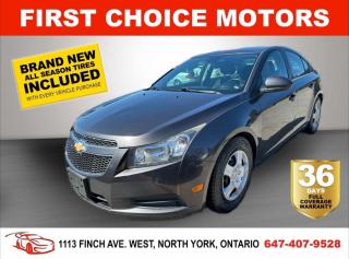 Used 2014 Chevrolet Cruze LT ~AUTOMATIC, FULLY CERTIFIED WITH WARRANTY!!!~ for sale in North York, ON