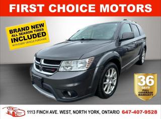 Used 2015 Dodge Journey R/T  ~AUTOMATIC, FULLY CERTIFIED WITH WARRANTY!!!~ for sale in North York, ON
