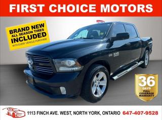 Used 2013 RAM 1500 SPORT ~AUTOMATIC, FULLY CERTIFIED WITH WARRANTY!!! for sale in North York, ON