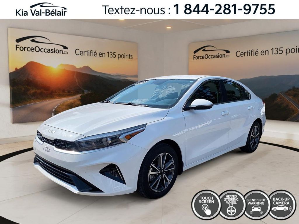 Used 2022 Kia Forte EX VOLANT/SIÈGES CHAUFFANTS*CRUISE*CAMÉRA* for Sale in Québec, Quebec