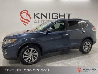 Used 2015 Nissan Rogue SL | Heated Leather Seats | Navigation for sale in Moose Jaw, SK