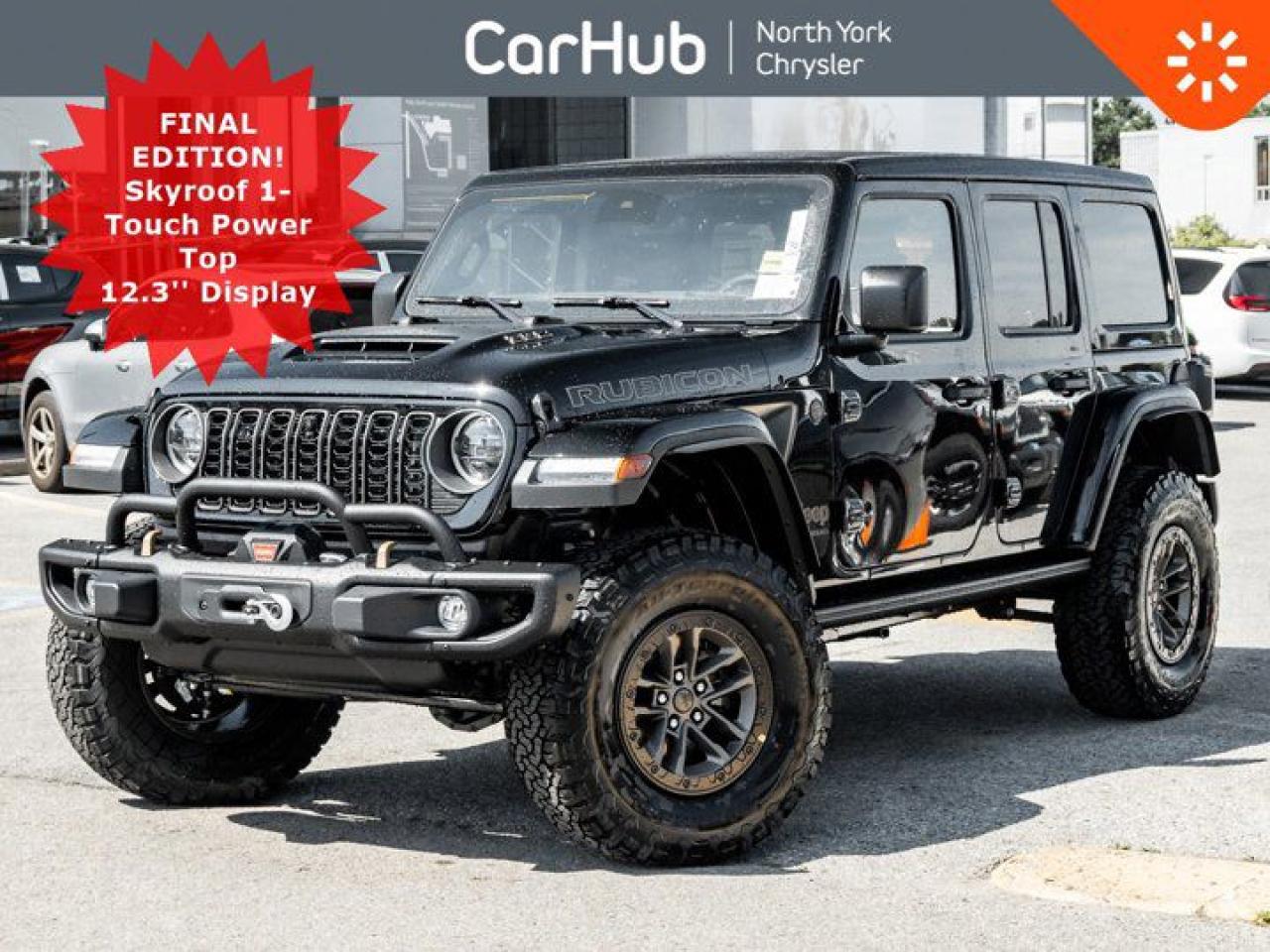 New 2024 Jeep Wrangler Rubicon 392 Final Edition Skyroof Navi 12.3'' Screen for sale in Thornhill, ON