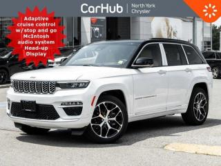 New 2024 Jeep Grand Cherokee Summit Reserve Panoroof 360 Camera Navigation for sale in Thornhill, ON