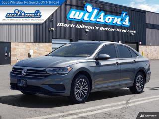 Used 2020 Volkswagen Jetta Highline, Leatherette, Pano Roof, Heated Seats, Bluetooth, Rear Camera, Alloy Wheels & More! for sale in Guelph, ON