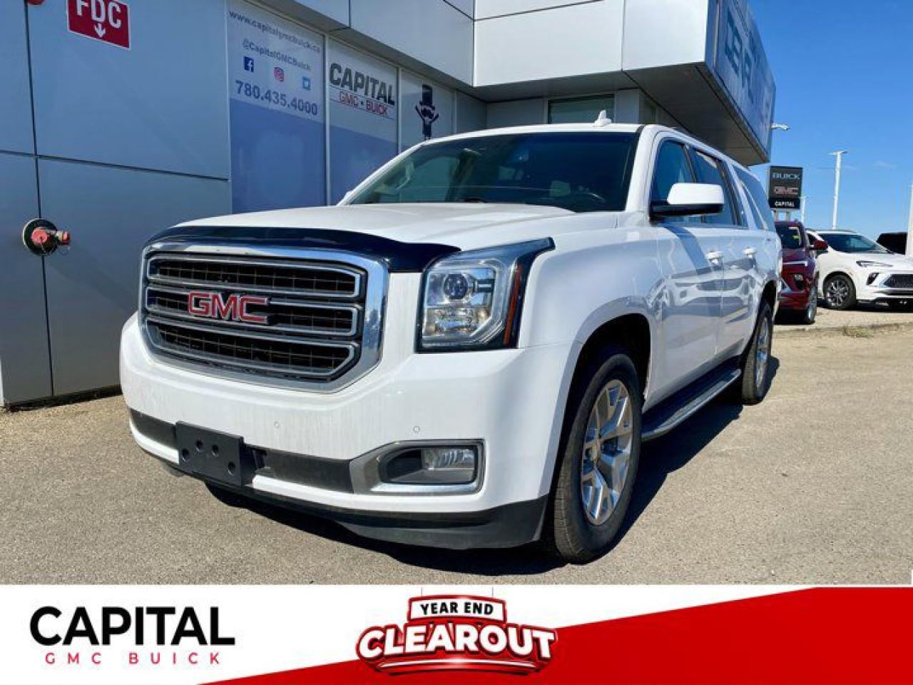 Used 2017 GMC Yukon XL SLT 4WD * 5.3L V8 * SUNROOF * HD TRAILERING PKG * 2ND ROW BENCH * for sale in Edmonton, AB