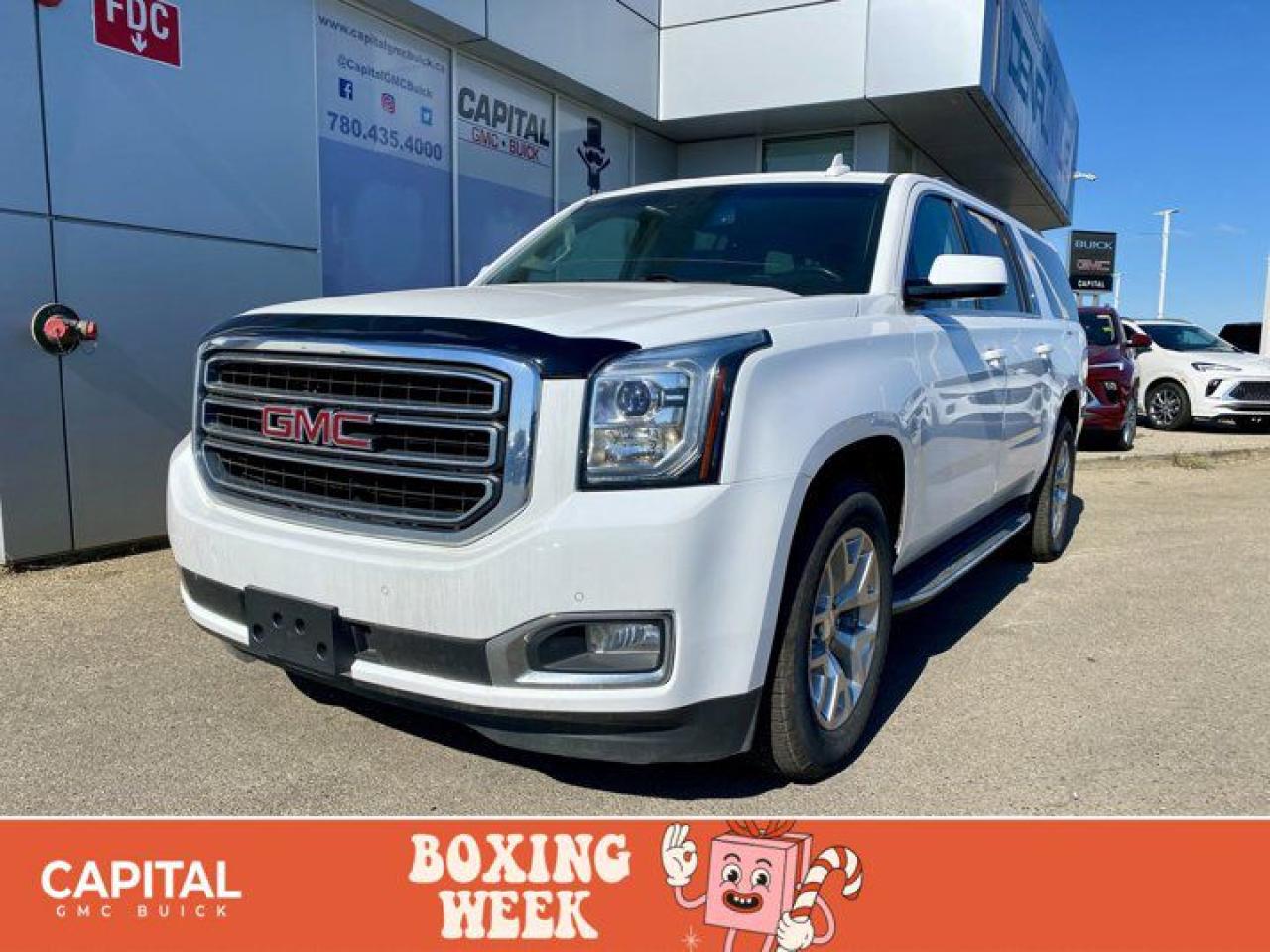 Used 2017 GMC Yukon XL SLT 4WD * 5.3L V8 * SUNROOF * HD TRAILERING PKG * 2ND ROW BENCH * for sale in Edmonton, AB