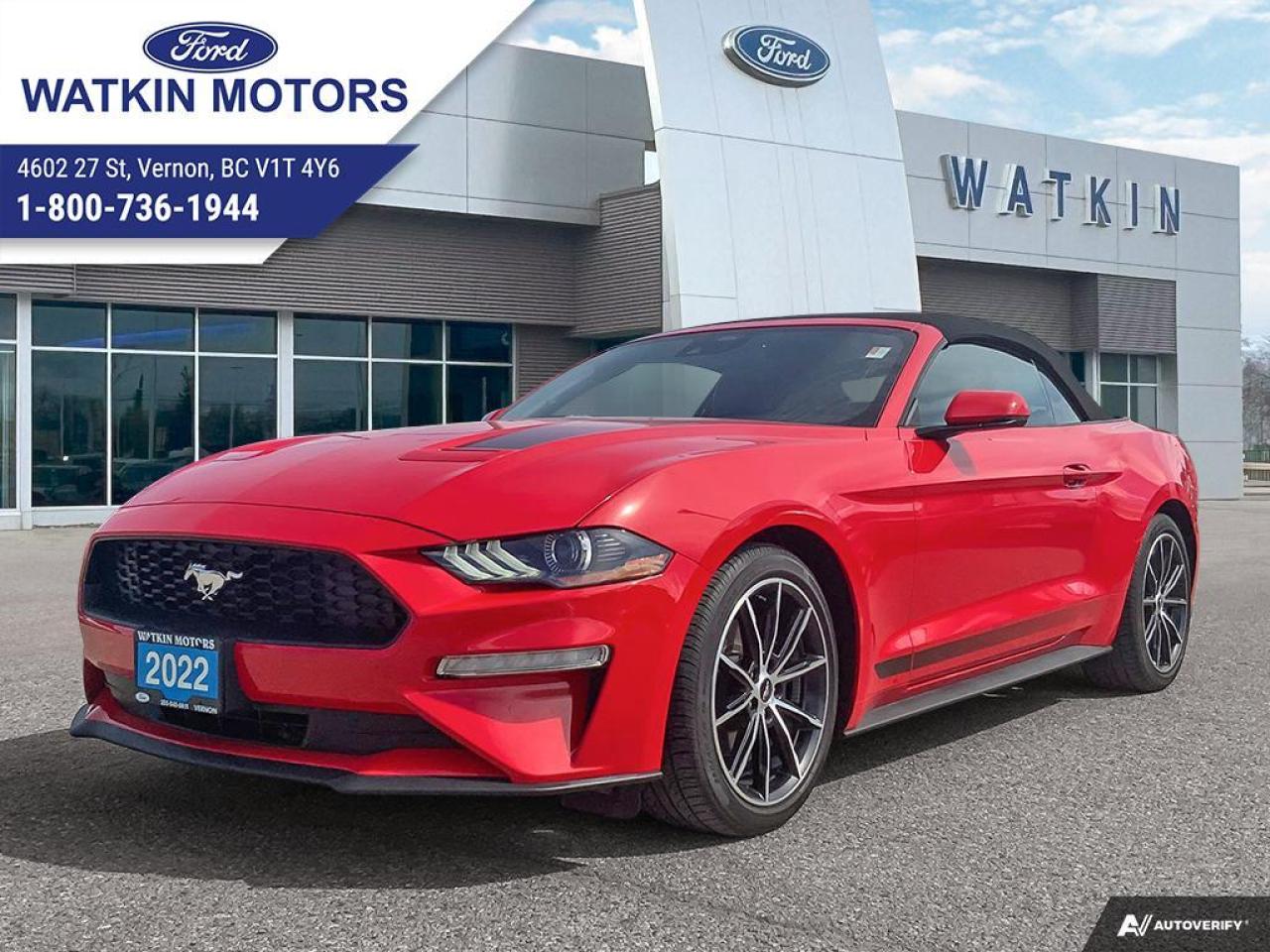 Used 2022 Ford Mustang Premium for sale in Vernon, BC